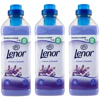 3x Lenor Lavendel Kamille Konzentrierter Flüssiger Weichspüler 42 Washes 966ml