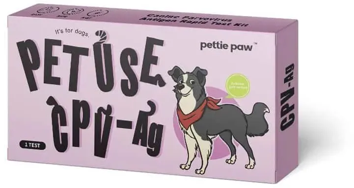 Parvovirus-Antigen-Schnelltestkit für Hunde (Hund) 1 St