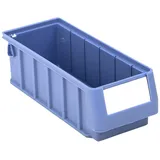 Bito Regalkasten RK Set RK3109, 300 x 117 x 90 mm, taubenblau, inklusive Etikett