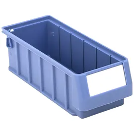 Bito Regalkasten RK Set RK3109, 300 x 117 x 90 mm, taubenblau, inklusive Etikett