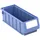 Bito Regalkasten RK Set RK3109, 300 x 117 x 90 mm, taubenblau, inklusive Etikett