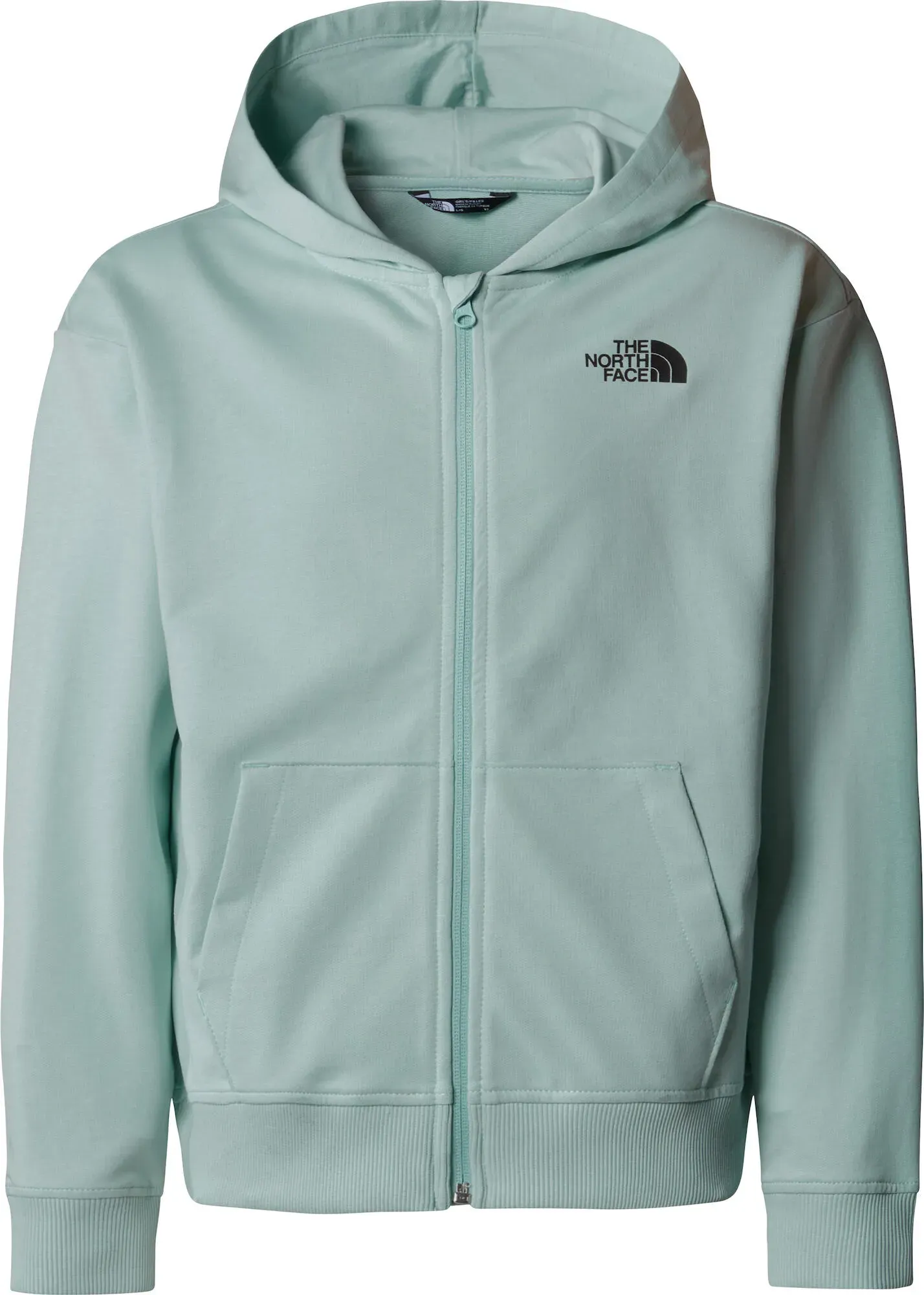 The North Face Girls Full Zip Oversize Light Hoodie muted pine (1OC) L