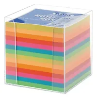 Folia Zettelbox transparent inkl 700 Notizzettel