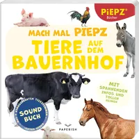 Paperish Verlag Mach mal PIEPZ® - Tiere auf dem