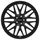 OXIGIN 25 Oxcross 7,5 x 17 5 x 112 ET45 MB66,6 Black Matt