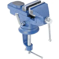Tisch-Schraubstock mit Amboss Backen 60mm