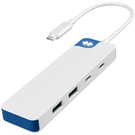 Hyper HyperDrive Flex 4 Port USB-C Combo Hub weiß/blau