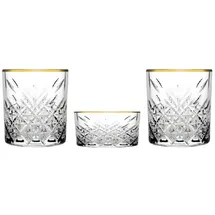 Pasabahce Timeless Golden Touch Whiskyglas 0,225 l 2 St.