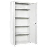 Proregal Stahlschrank AMEGO 180 x 100 x 40 cm Weiß