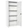 Proregal Stahlschrank AMEGO 180 x 100 x 40 cm Weiß