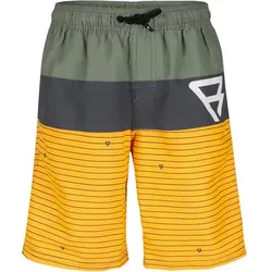 BRUNOTTI Kinder Badeshorts Waymondy Boys Swimshort, Vintage Green, 164