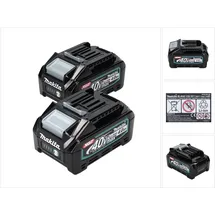 Makita BL4040 XGT 40V Li-Ion 2 x 4,0 Ah