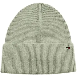 TOMMY HILFIGER Essential Flag Beanie Light Grey Heather