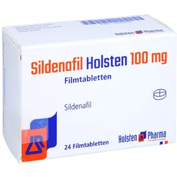 Sildenafil Holsten 100 mg Filmtabletten 24 St