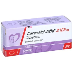 Carvedilol Atid 3,125 mg Tabletten 50 St