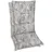 GO-DE Hochlehnerauflage 120 x 50 x 7 cm beige 2-tlg.