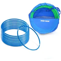 Sport-Thieme Gymnastikreifen Set 70 cm inkl. Aufbewahrungstasche blau (1253708)