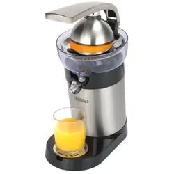BOURGINI - De Luxe Entsafter, 130W, Leiser und sehr leistungsstarker Motor, Integriertes Flitro, Anti-Tropf-System. Aus rostfreiem Stahl hergestellt