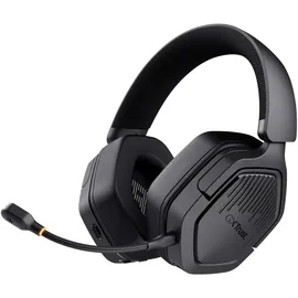 Trust GXT 1493 Ravox Gaming Headset Wireless Bluetooth + 2.4 GHz für PS5 PS4 Switch PC Xbox Mobile, 50mm Treiber, 70H Akkulaufzeit, Over-Ear Kopfhörer Kabellos Bluetooth mit Mikrofon, Schwarz