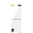 White Glass D Kühl-Gefrierkombination (250 l, 1800 mm hoch, Weiß)