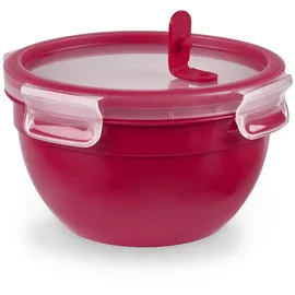 Emsa Frischhaltedose rund rot 1,1 l