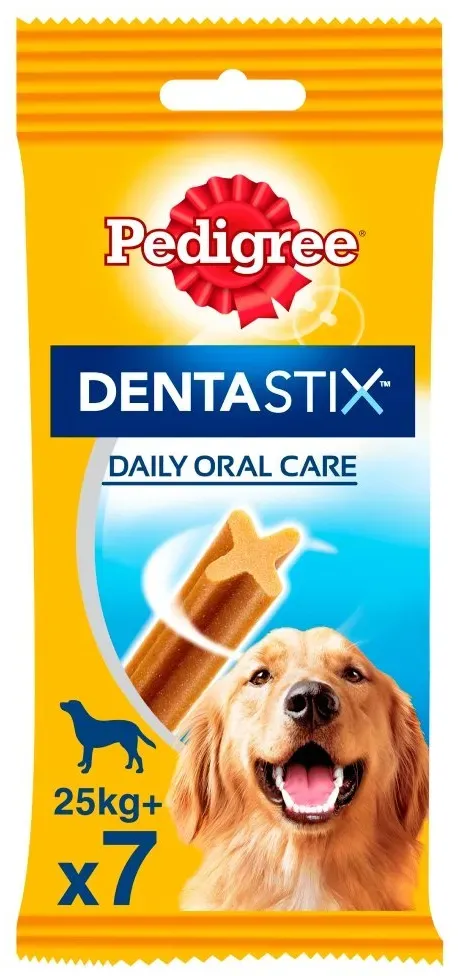 PEDIGREE DentaStix (große Rassen) Dental Delikatesse für Hunde 7 Stk - 270g (Rabatt für Stammkunden 3%)