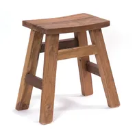 DESIGN DELIGHTS Hocker Holz 50 x 50 x 30 cm Natur