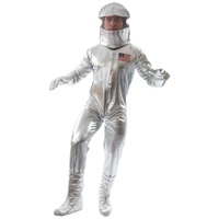 ORION COSTUMES Herren Silber Astronaut Raumanzug mit Helm Kostüme