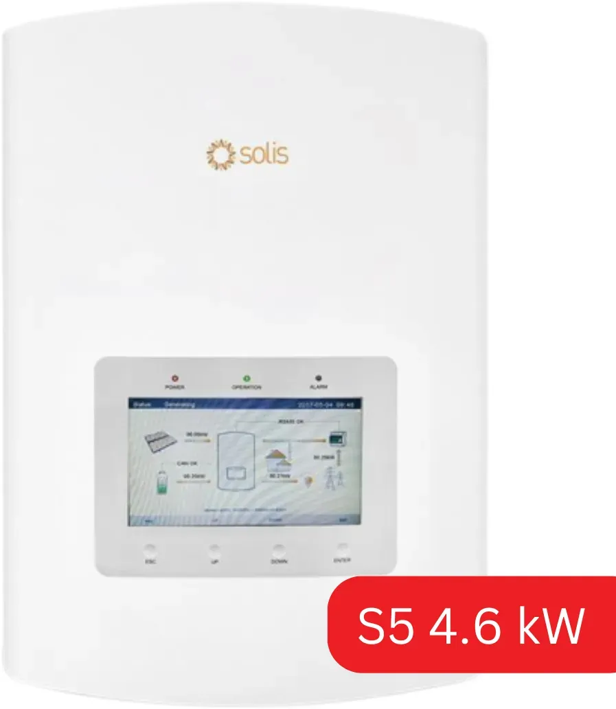 Solis S5 4,6kW Hybrid-Wechselrichter EH1P SOL-S5-EH1P4.6K-L-EU