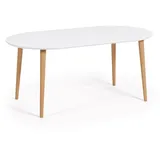 Ausziehtisch Oqui 90-170 x 90 x 74 cm MDF Esszimmer Esstisch Tisch Wohnzimmer - Weiß