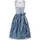 Stockerpoint Dirndl Leonora blau 48