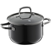 WMF Fusiontec Essential Kochtopf mit Deckel, 16 cm, Black
