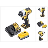 DeWalt DCF 887 E1 Akku Schlagschrauber 18 V 205 Nm 1/4" Brushless + 1x Akku 1,7 Ah + Ladegerät