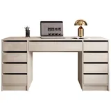lookway Schreibtisch MADA DOUBLE kaschmir