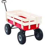 vidaXL Handwagen 150 kg rot