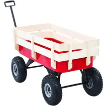vidaXL Handwagen 150 kg rot