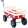 vidaXL Handwagen 150 kg rot