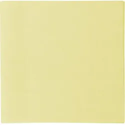 20 Servietten Öko-Eleganz Gelb 33cm