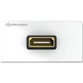 Kindermann HDMI-Verlängerungskabel HDMI weiblich zu HDMI männlich 10 m Hybrid Kupfer/Kohlefaser