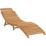 vidaXL Sonnenliege 184 x 55 x 59 cm Braun