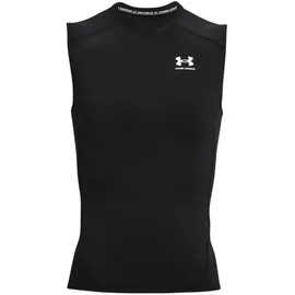 Under Armour HeatGear Armour Kompressions-Tank-Top Herren 001 black/white L