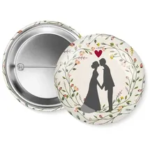 Brunnen Verlag Gießen Button Hochzeit - 6er-Set