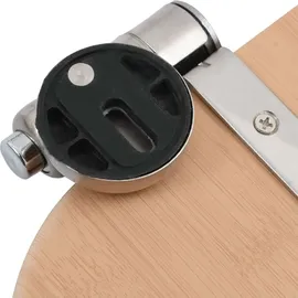 vidaXL Toilettensitz mit Absenkautomatik Bambus-Design Braun