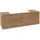 Villeroy & Boch Collaro Waschbeckenunterschrank, mit Beleuchtung, C031B0RH, Farbe: Front/Korpus: Kansas Oak