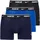 Nike Boxershorts 3er Pack Blau / Blau / Pearl Blue M
