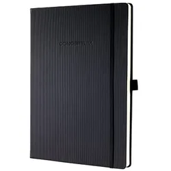 Sigel Notizbuch Conceptum CO115 DIN A4+ Hardcover 194S. kariert sw