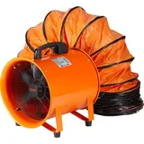 Vevor Bauventilator 145W Axiallüfter mit 5 m Schlauch