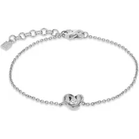 JETTE Armband FLOWERS Silber 89221754 Größe 18