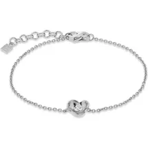 JETTE Armband FLOWERS Silber 89221754 Größe 18