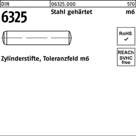 Industrial Quality Supplies DIN 6325 Zylinderstifte Stahl 8 m6 x 120 S